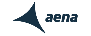 Logotipo de Aena — cliente de 10Code Software